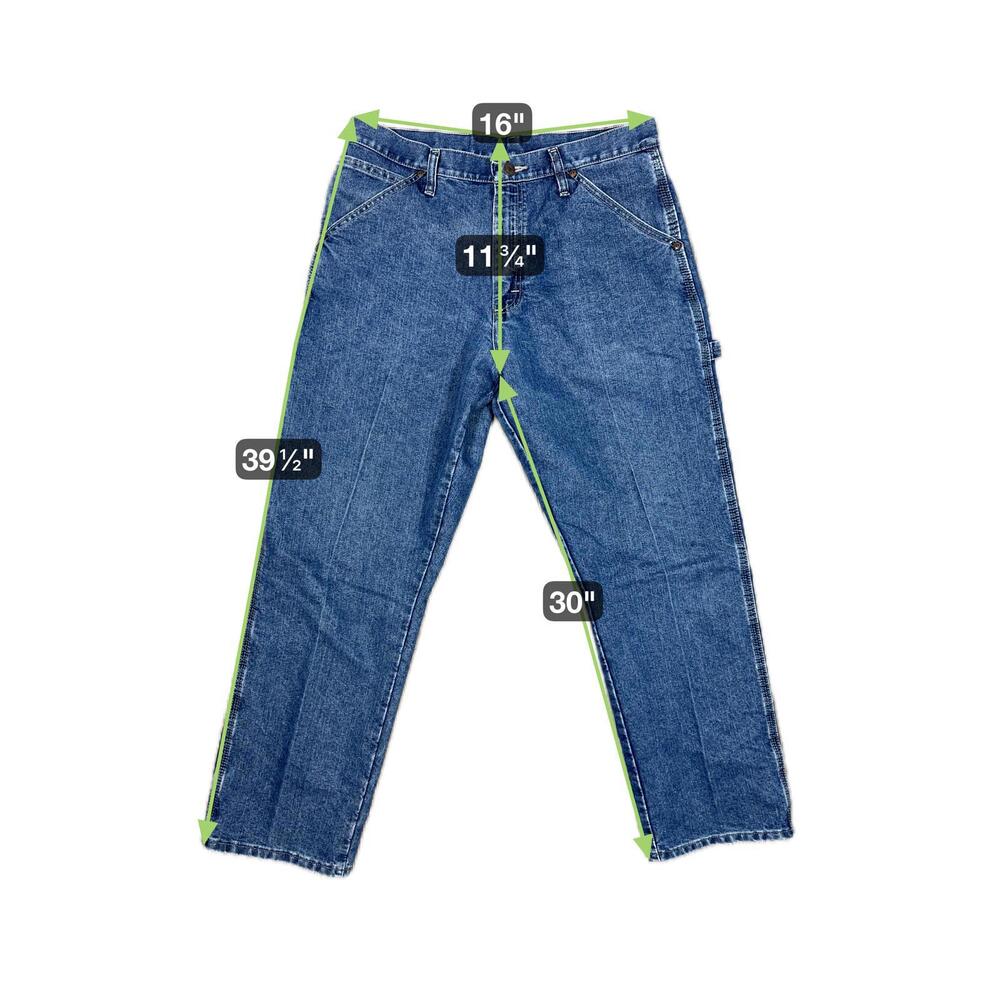 Wrangler‎ Carpenter Style Dark Wash Jeans - Picture 5 of 5